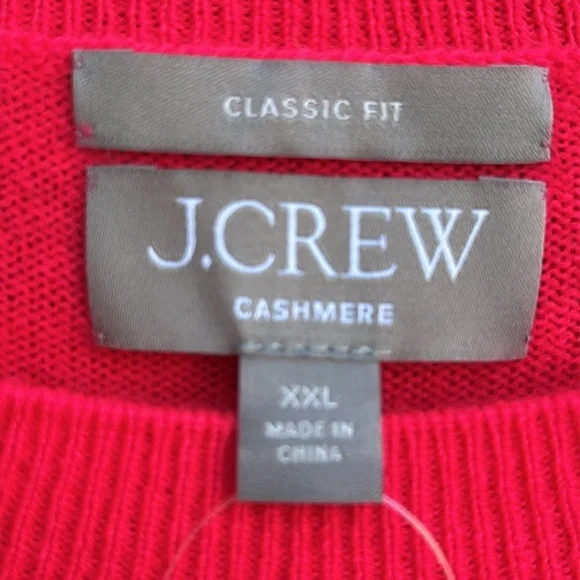 I.Crew Classic Fit Cashmere Crewneck Sweater - Picture 2 of 9